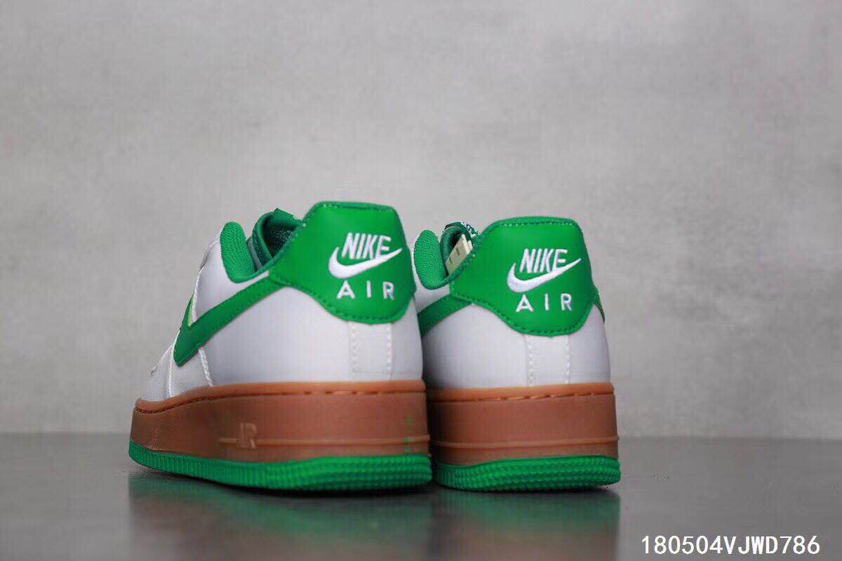 nike air force 1 - Gris Verde
