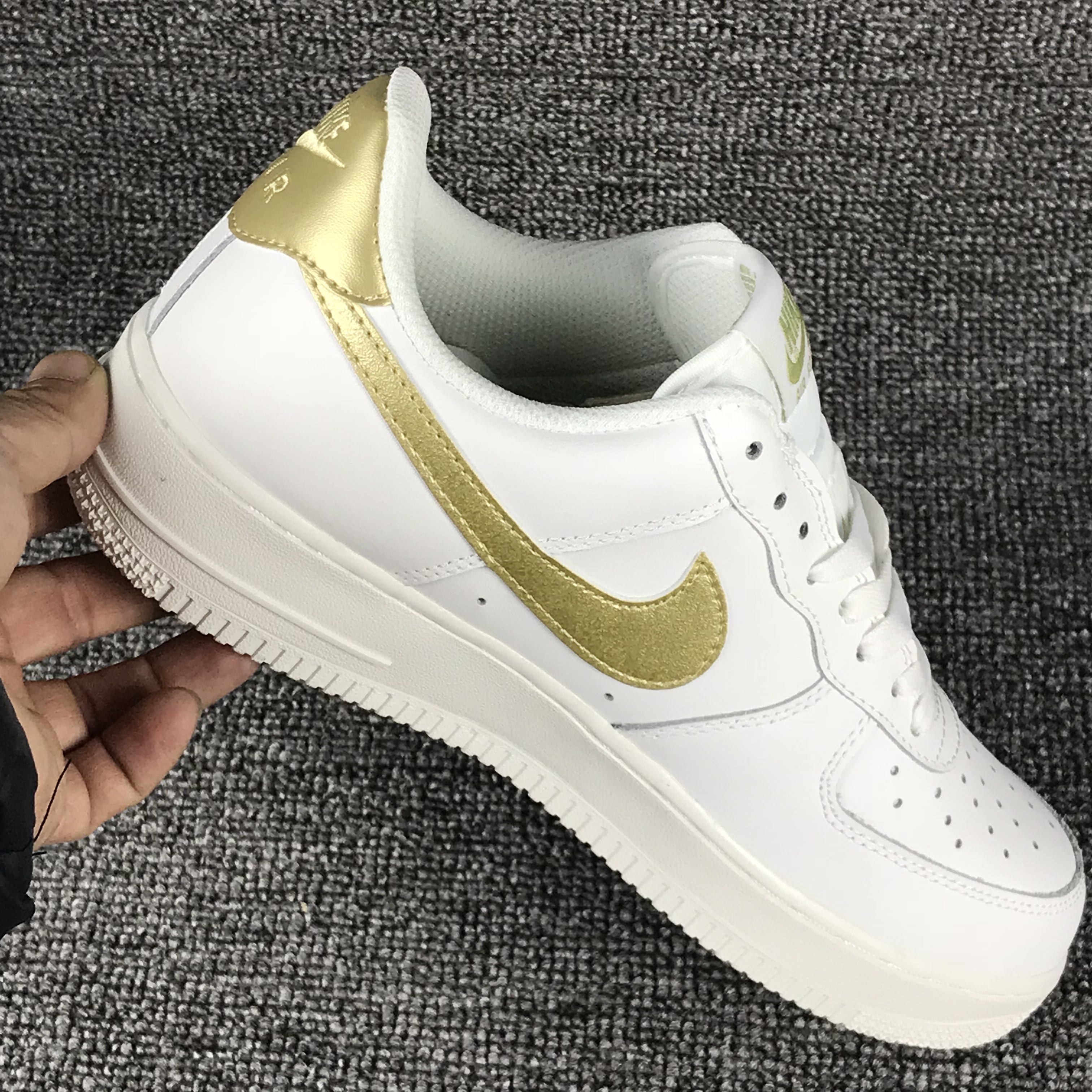 nike air force 1 - Blanco Dorado