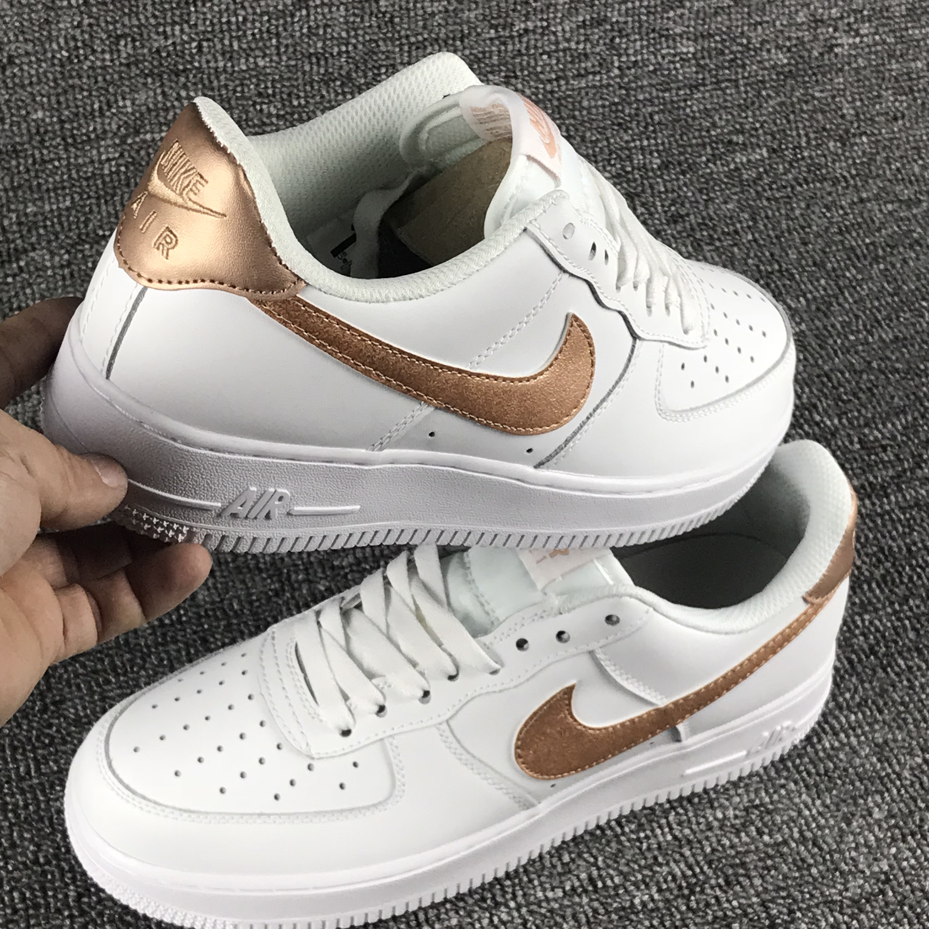 nike air force 1 - Blanco Dorado