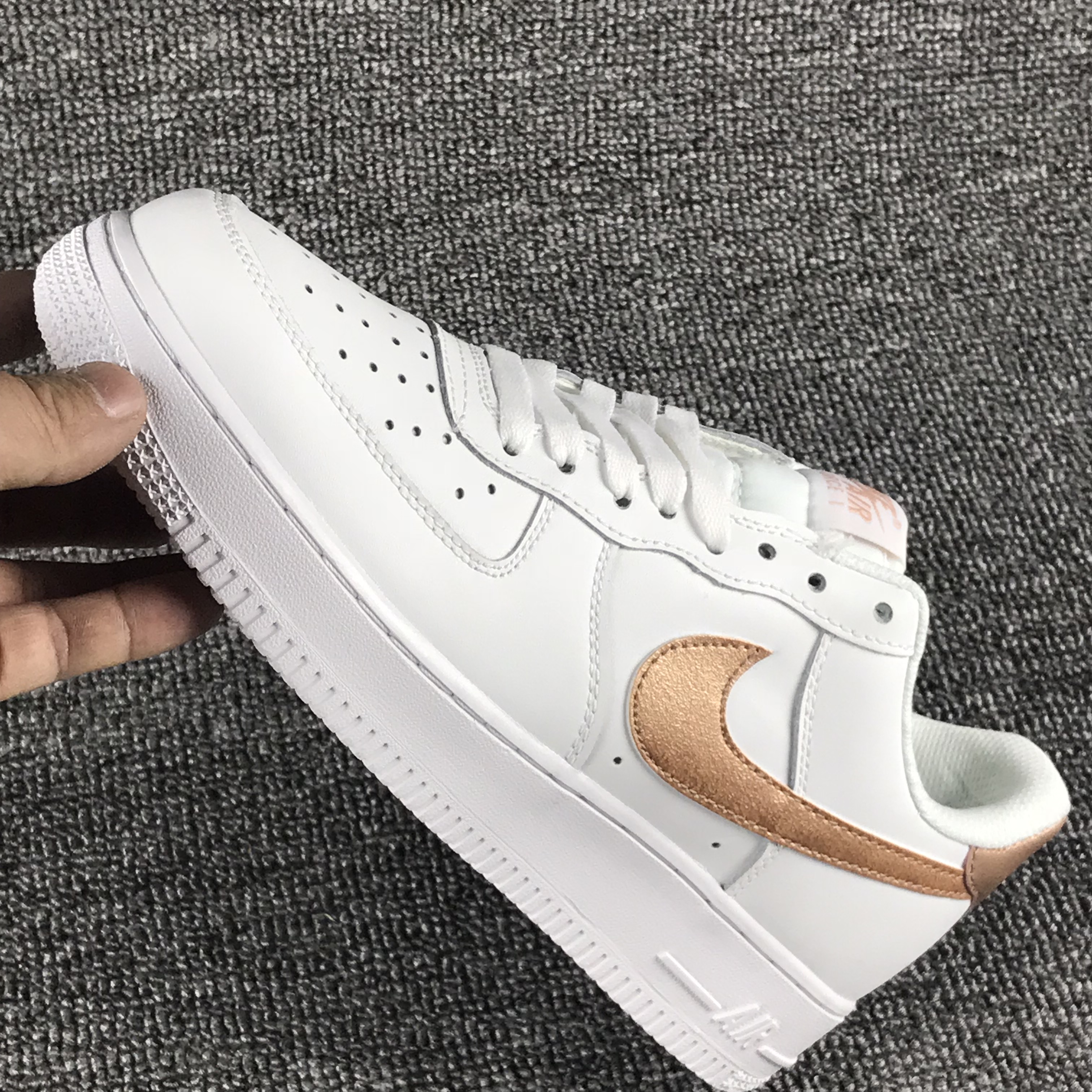 nike air force 1 - Blanco Dorado