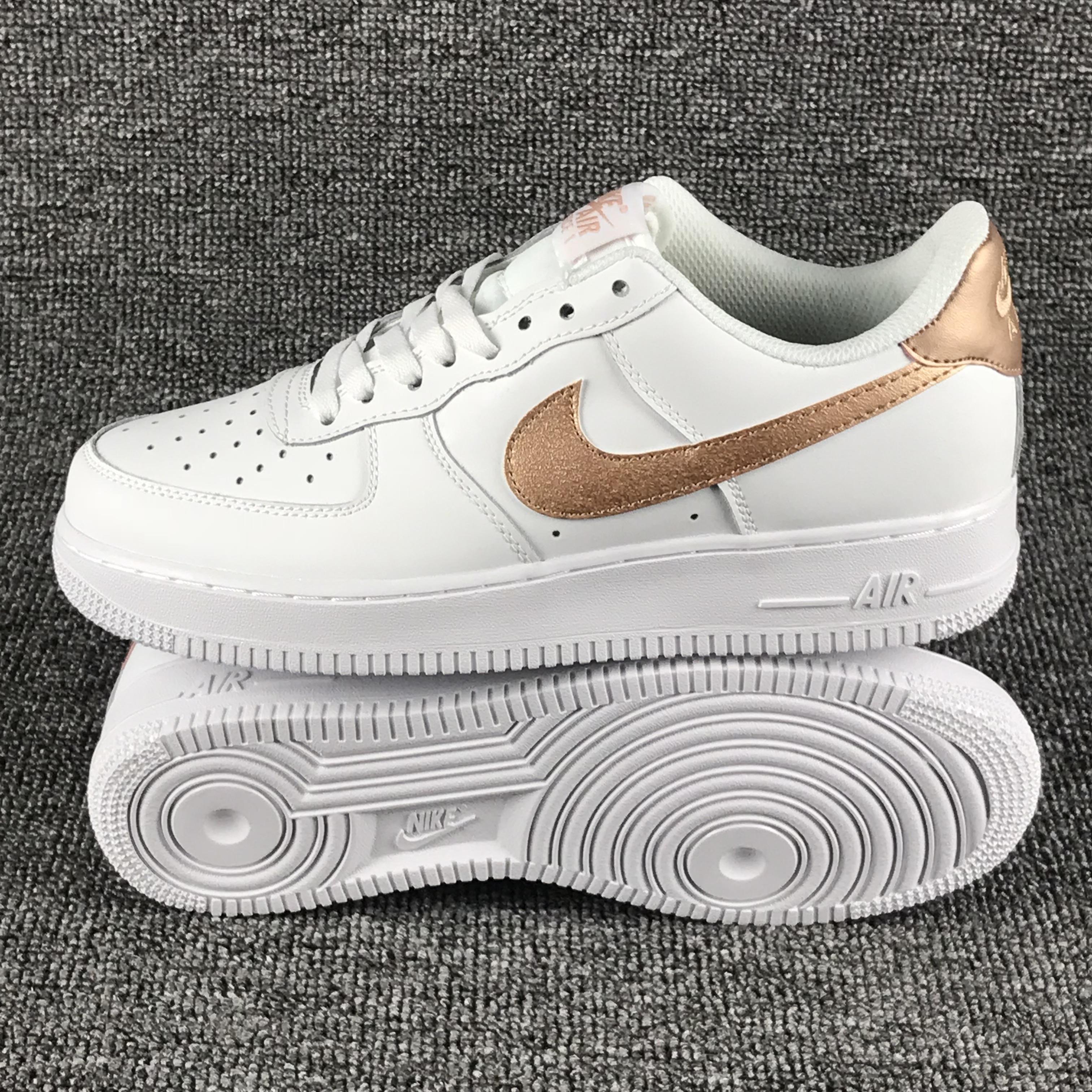 nike air force 1 - Blanco Dorado