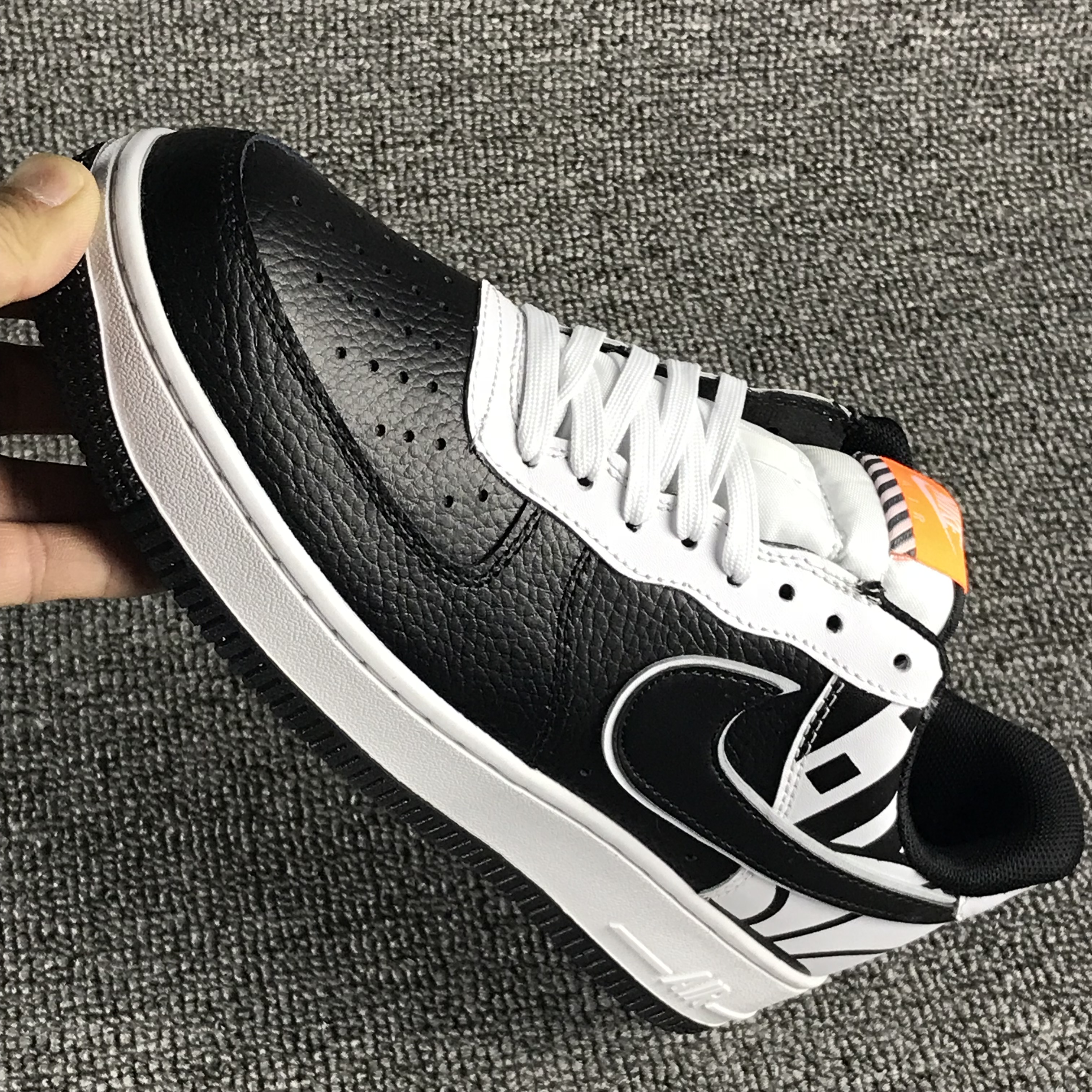 nike air force 1 - Blanco Negro