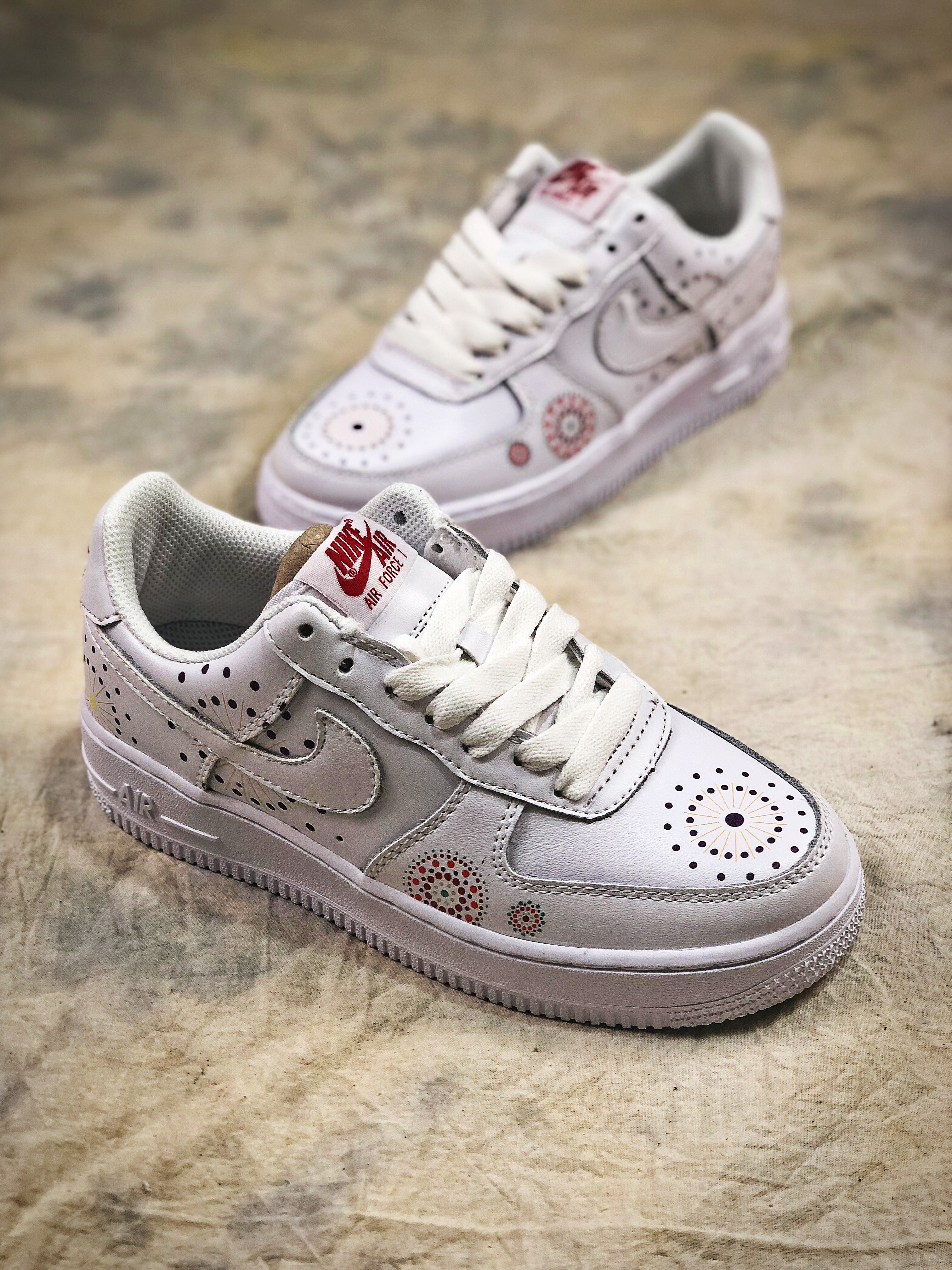 nike air force 1 - Blanco Arcoiris