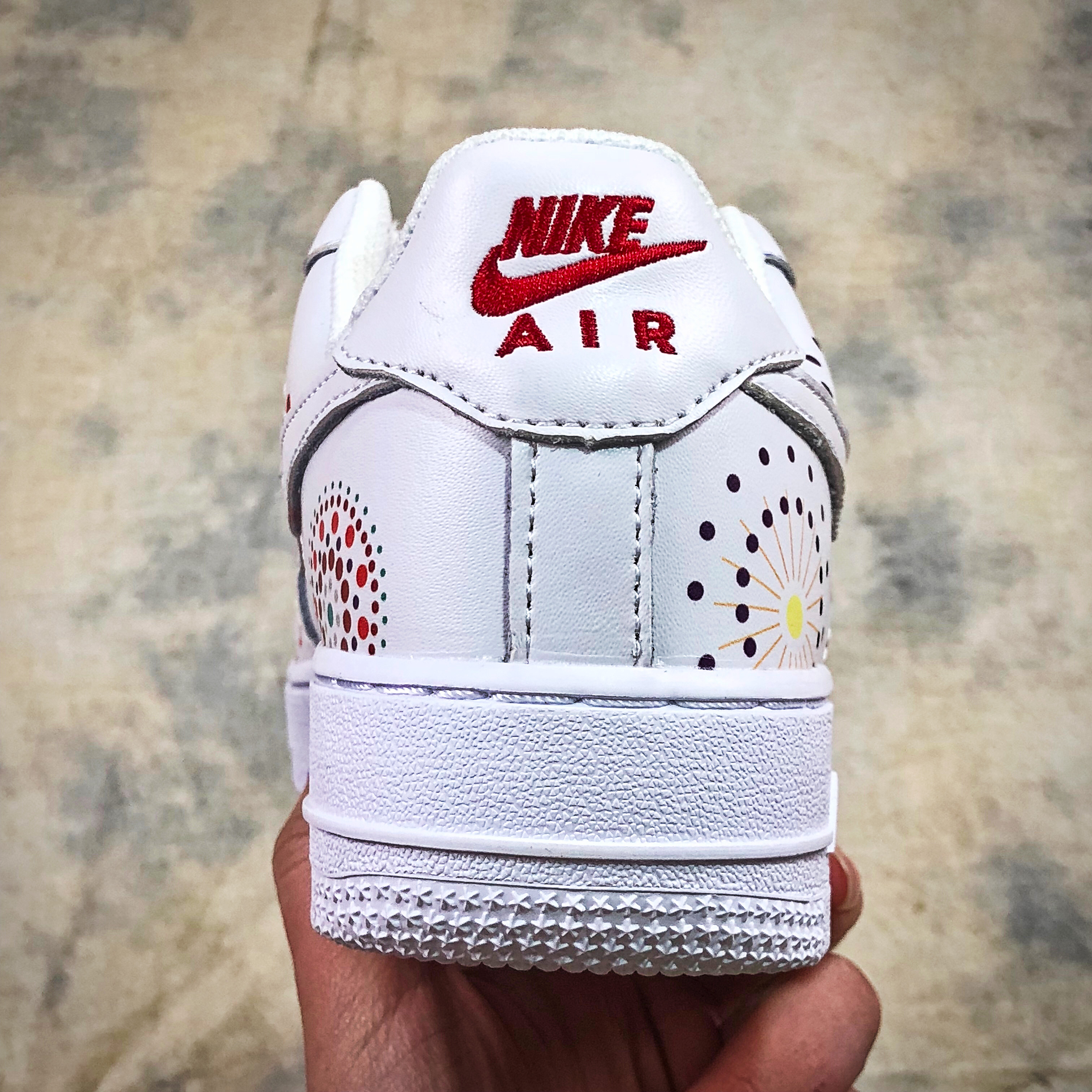 nike air force 1 - Blanco Arcoiris