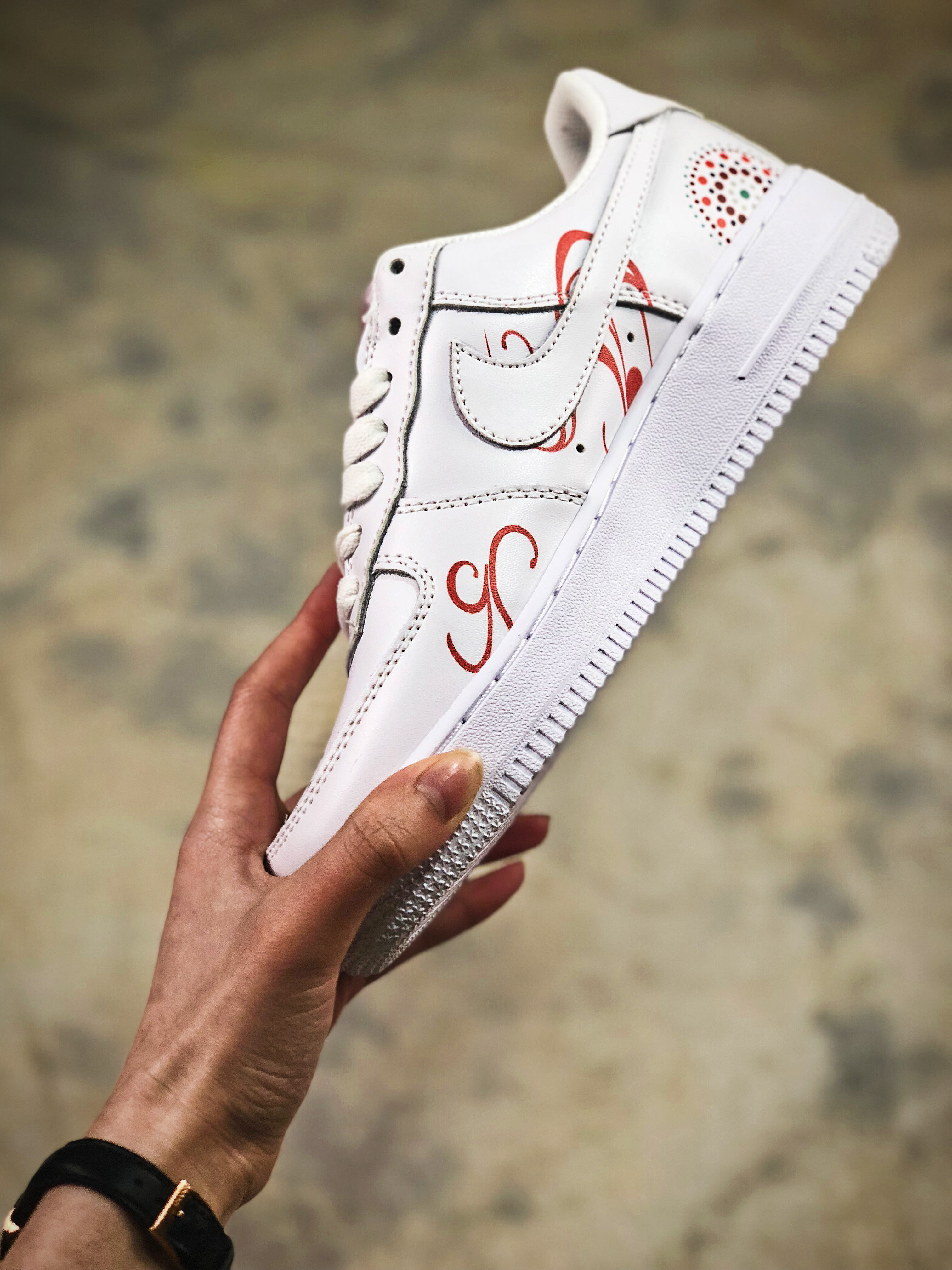 nike air force 1 - Blanco Arcoiris