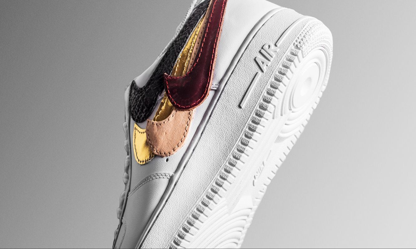 nike air force 1 - Blanco Arcoiris