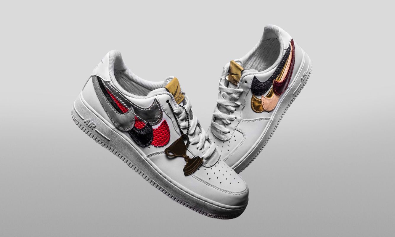 nike air force 1 - Blanco Arcoiris