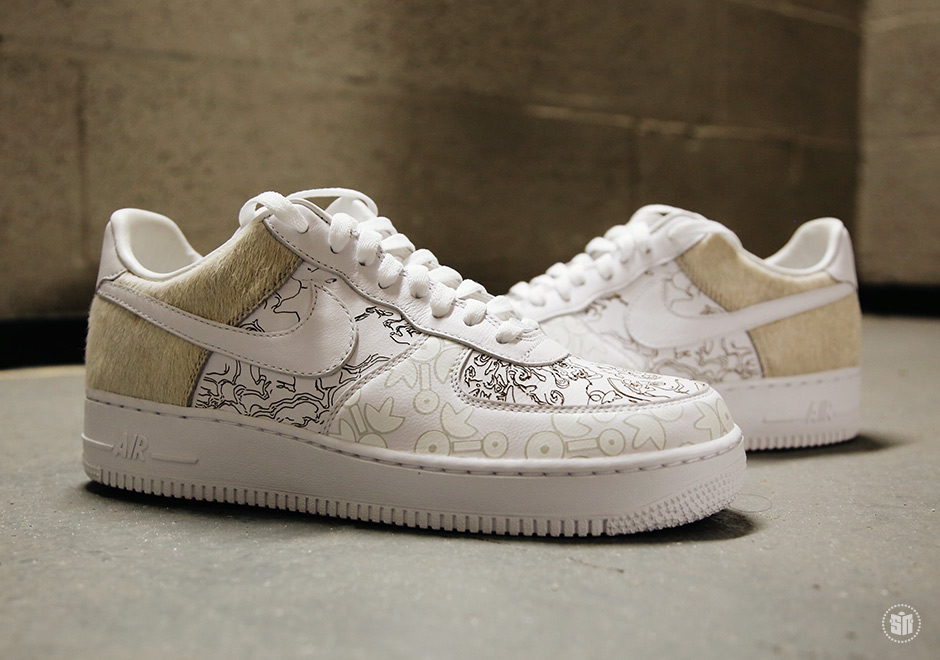 nike air force 1 - Blanco Gris