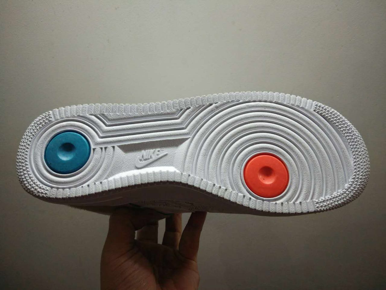nike air force 1 - Blanco Gris
