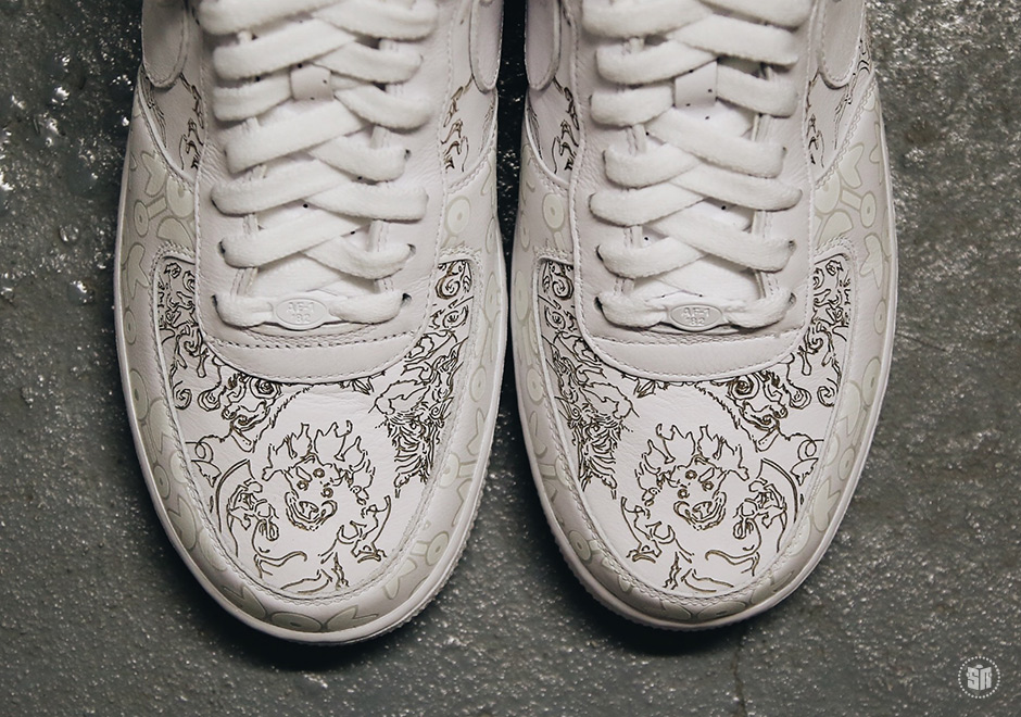 nike air force 1 - Blanco Gris