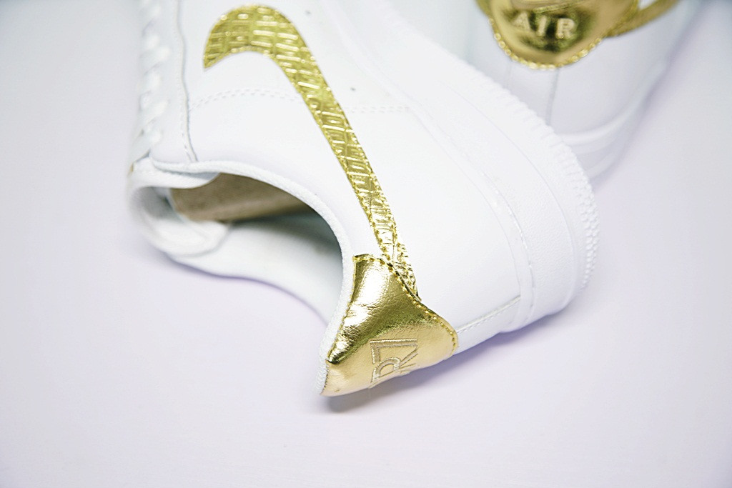 nike air force 1 - Blanco Dorado