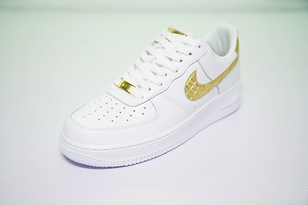 nike air force 1 - Blanco Dorado