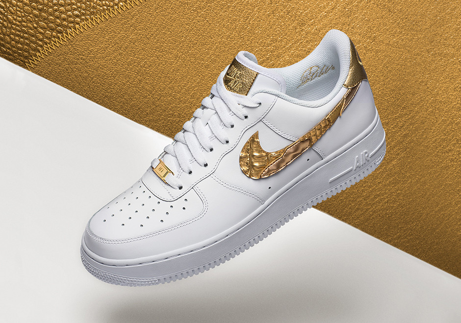 nike air force 1 - Blanco Dorado