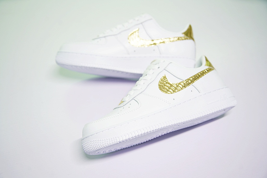 nike air force 1 - Blanco Dorado