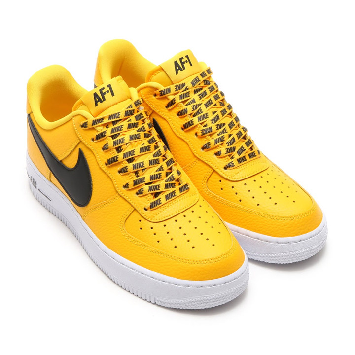 nike air force 1 - Amarillo Negro