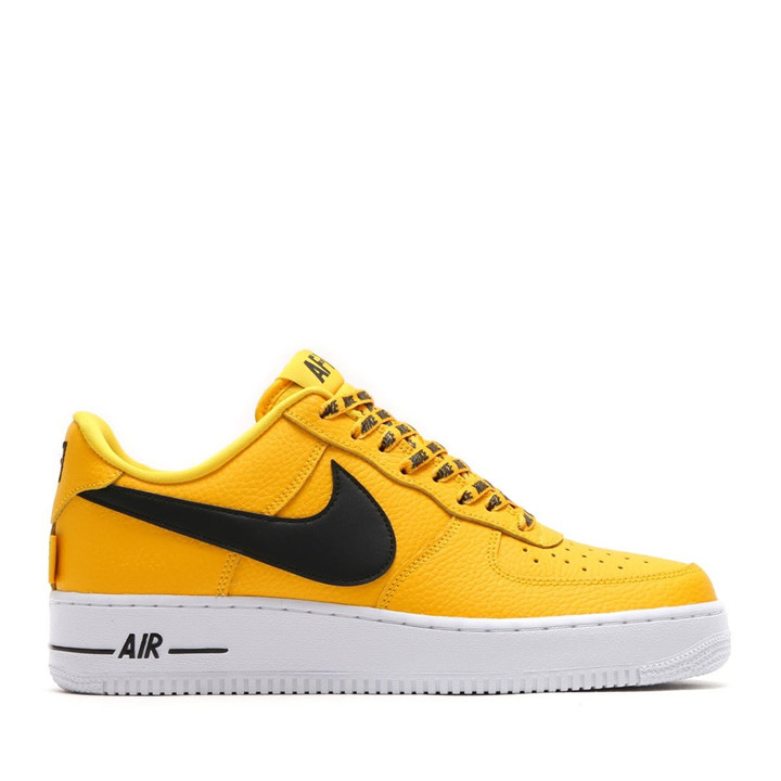 nike air force 1 - Amarillo Negro