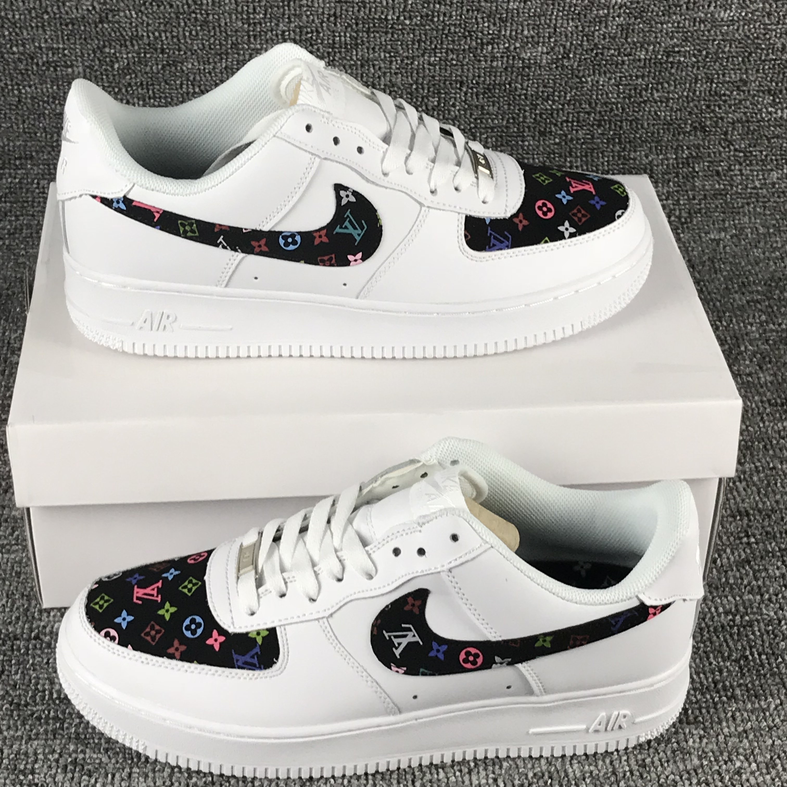 nike air force 1 - Blanco Negro