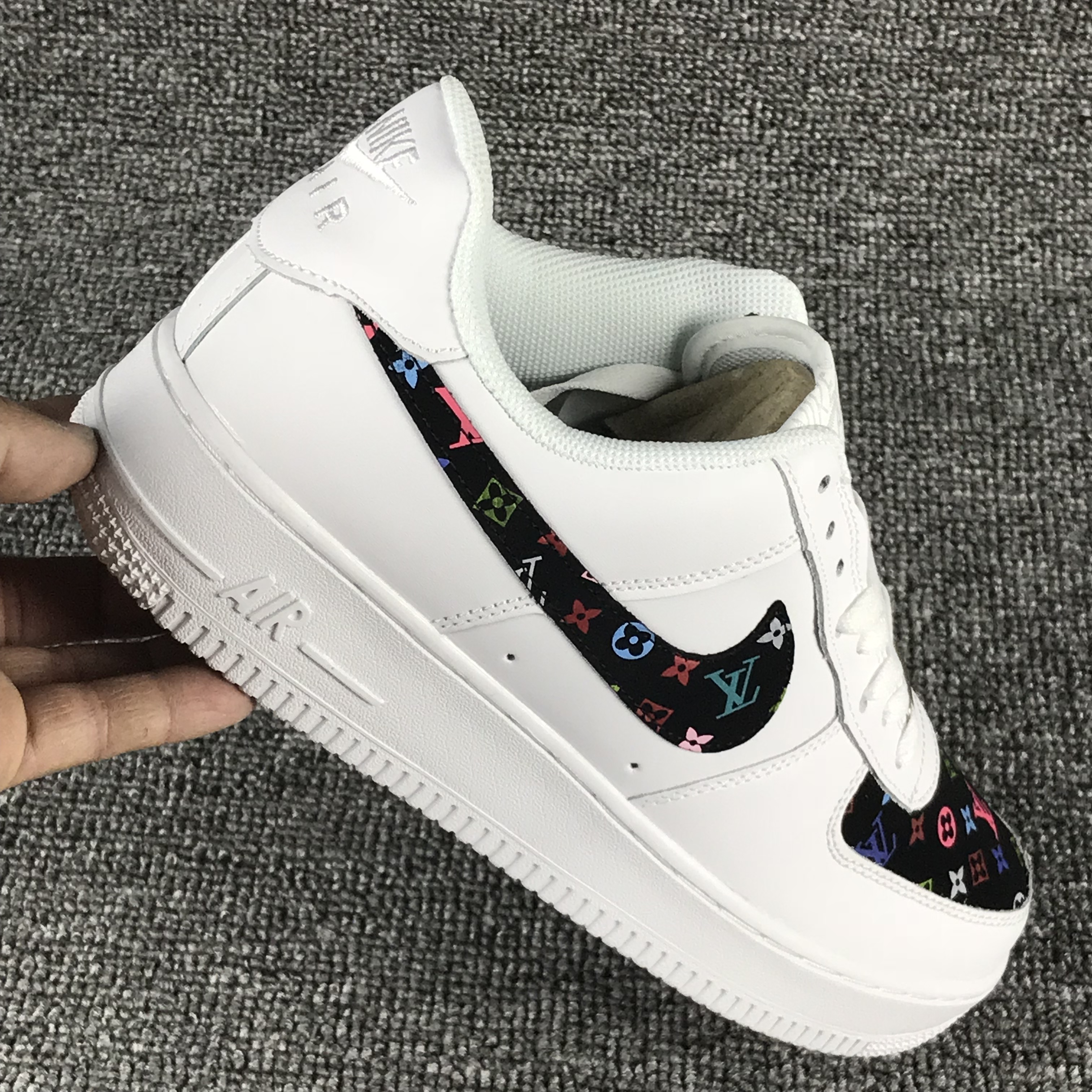 nike air force 1 - Blanco Negro