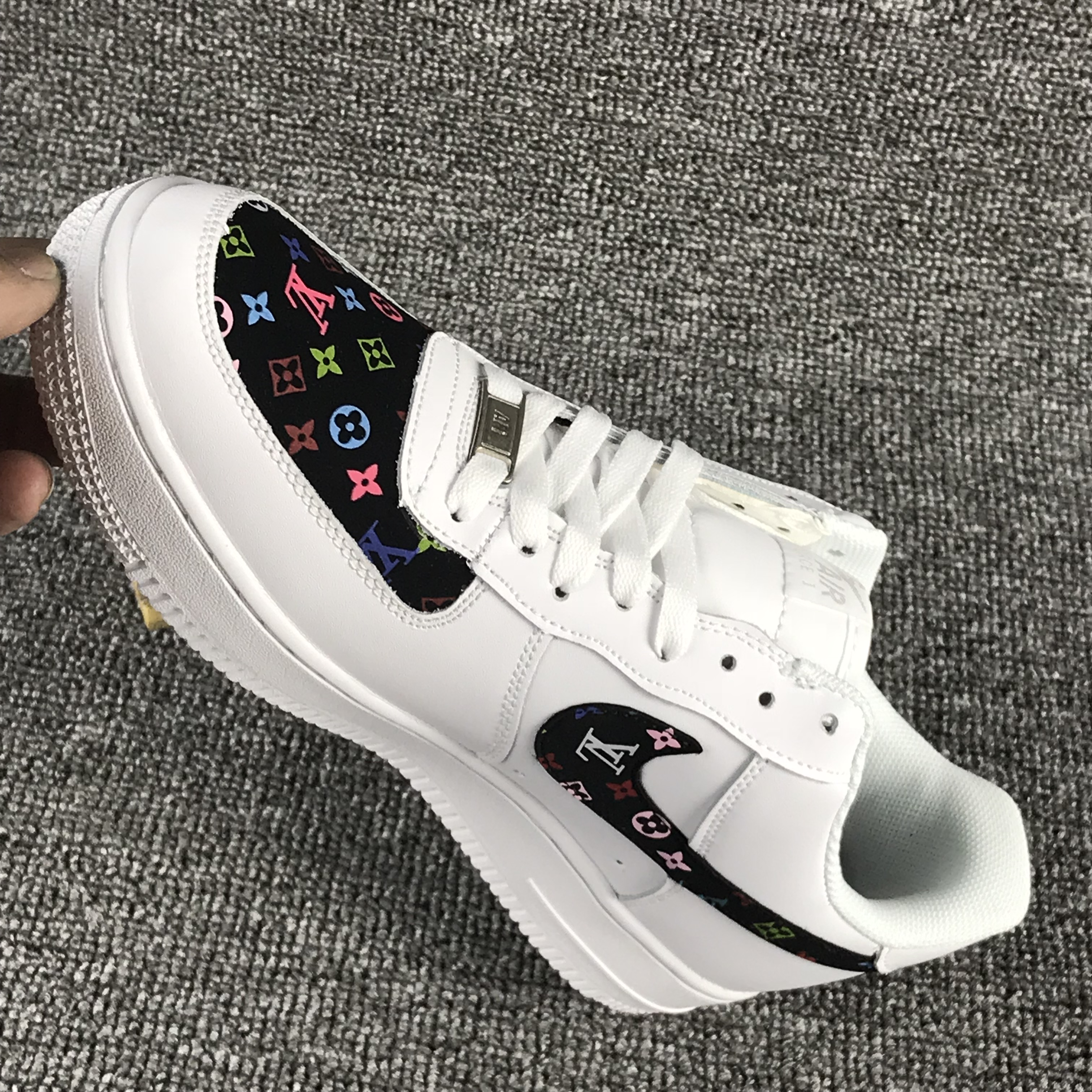 nike air force 1 - Blanco Negro