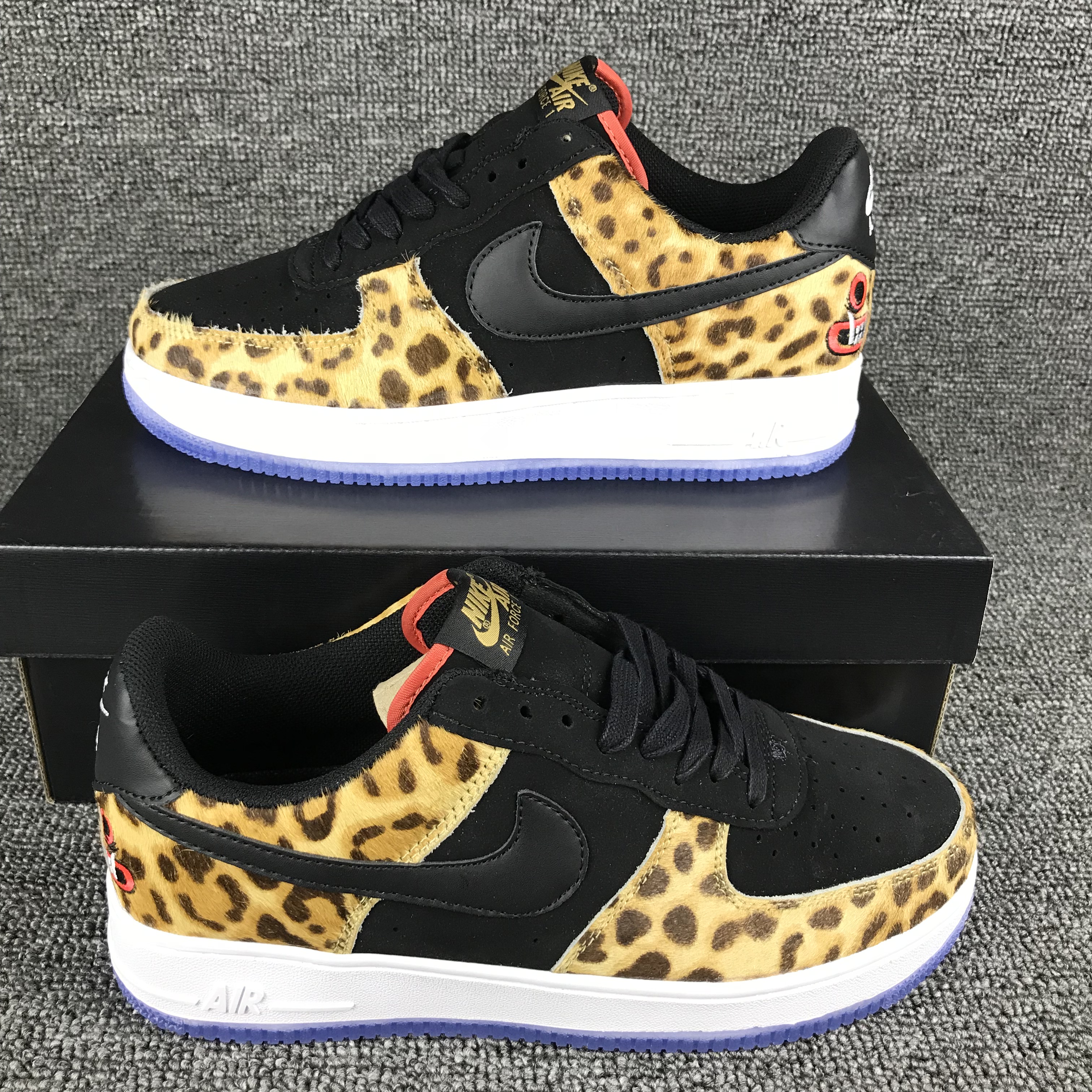 nike air force 1 - Negro Cafe