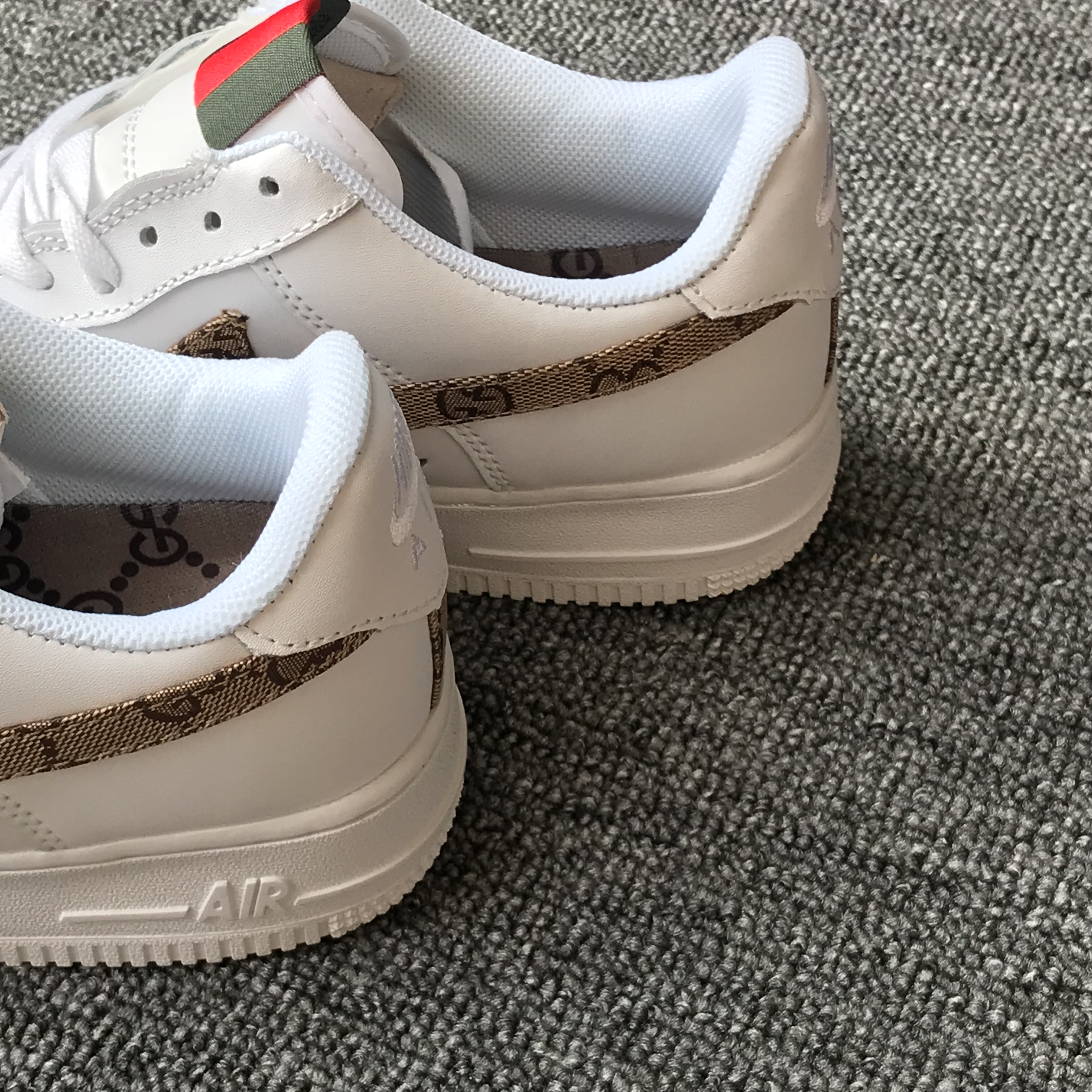 nike air force 1 - Blanco Cafe