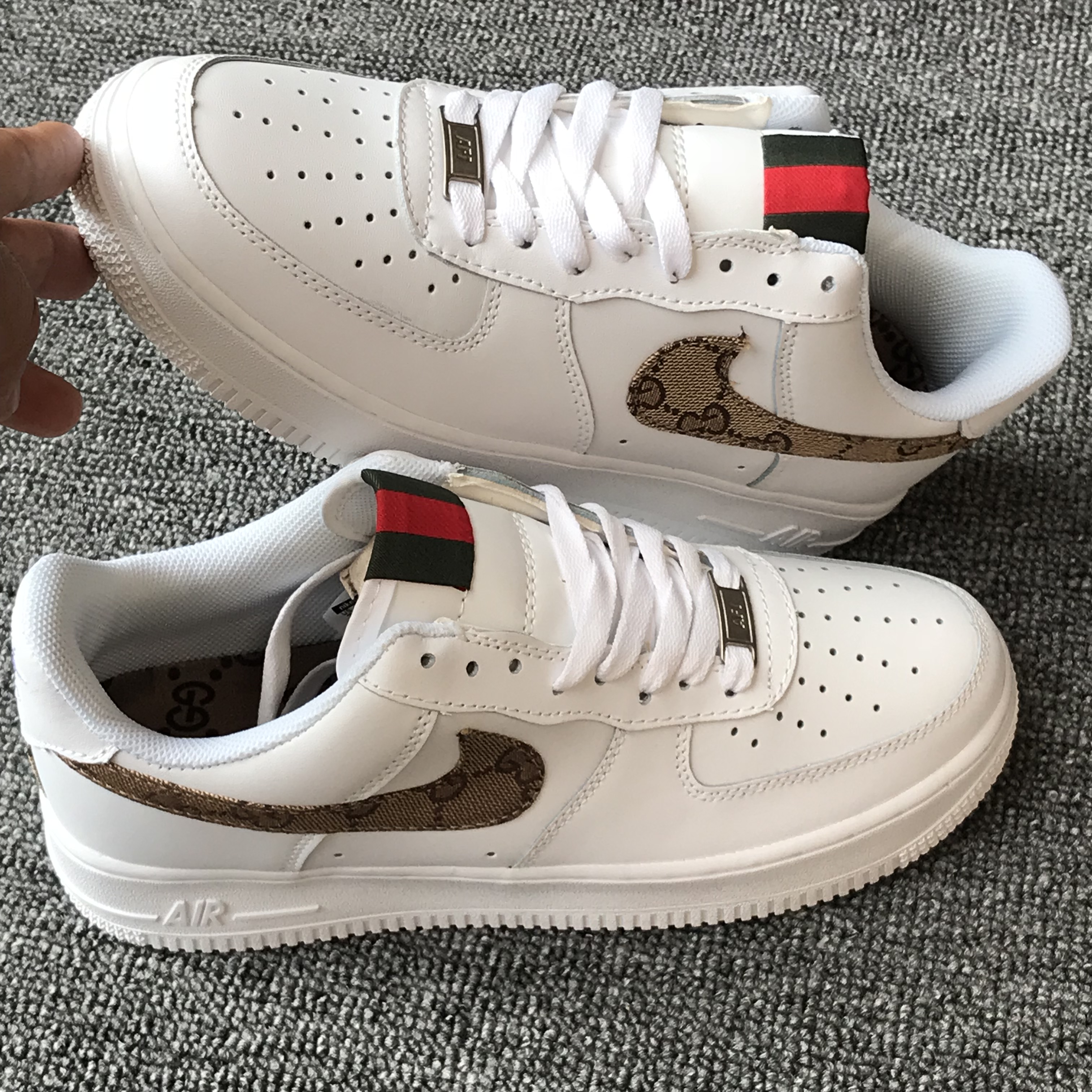 nike air force 1 - Blanco Cafe
