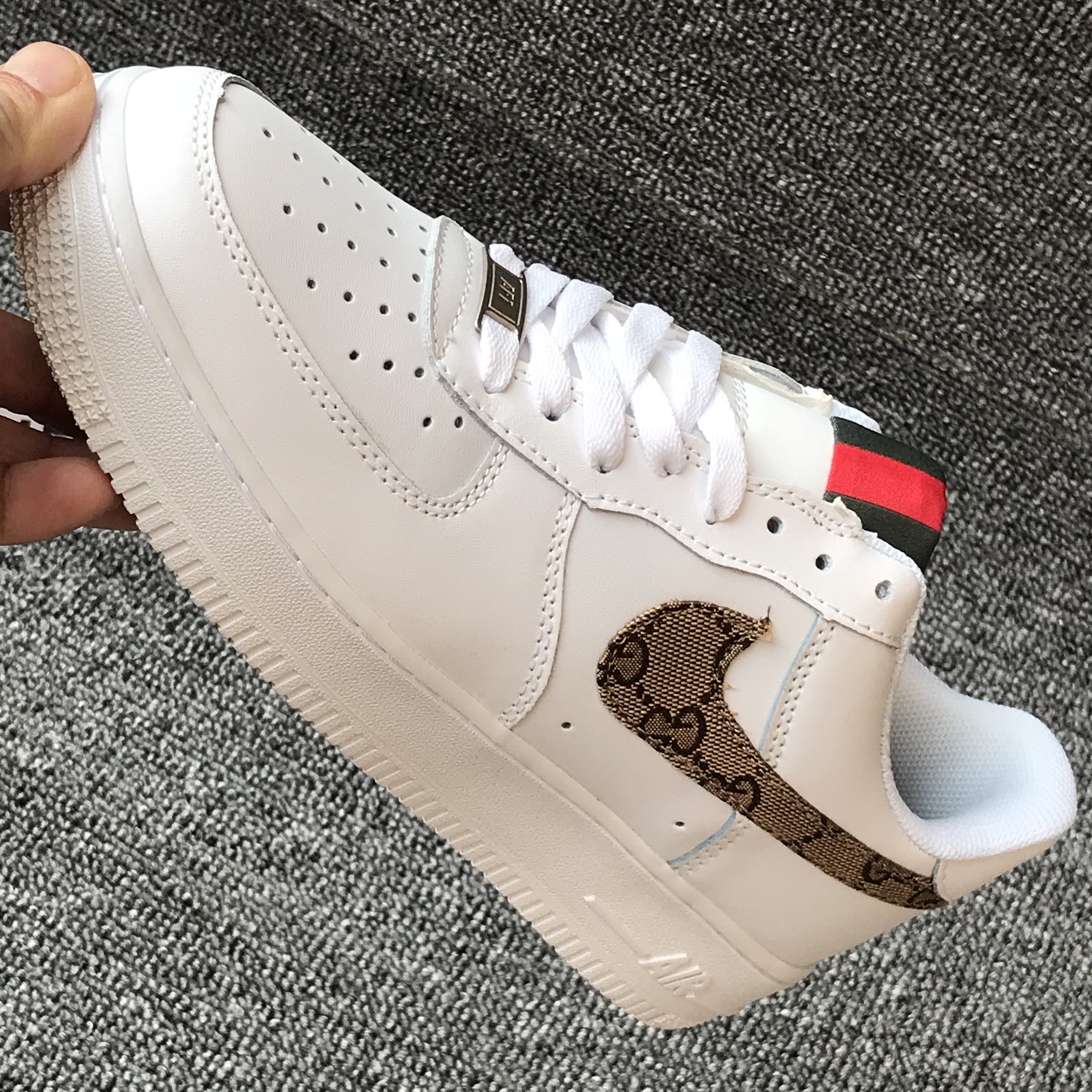 nike air force 1 - Blanco Cafe