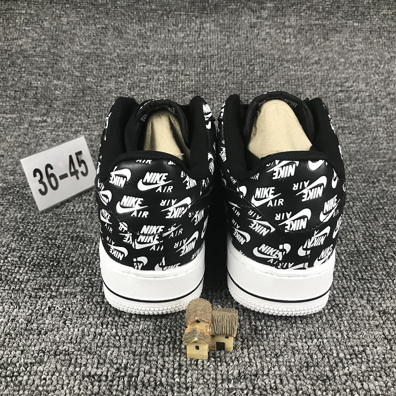 nike air force 1 - Negro Blanco
