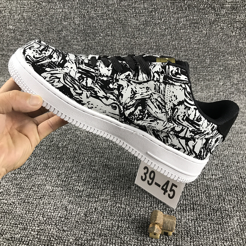 nike air force 1 - Blanco Negro