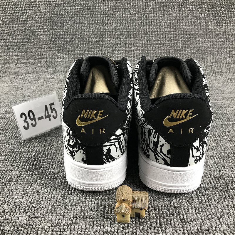 nike air force 1 - Blanco Negro