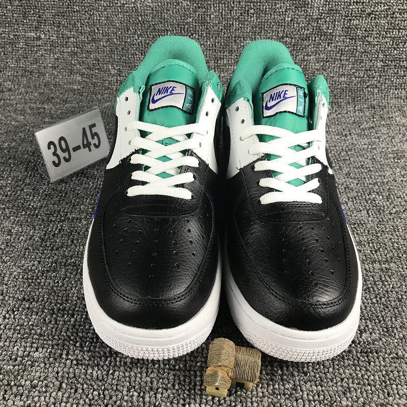 nike air force 1 - Blanco Negro Celeste