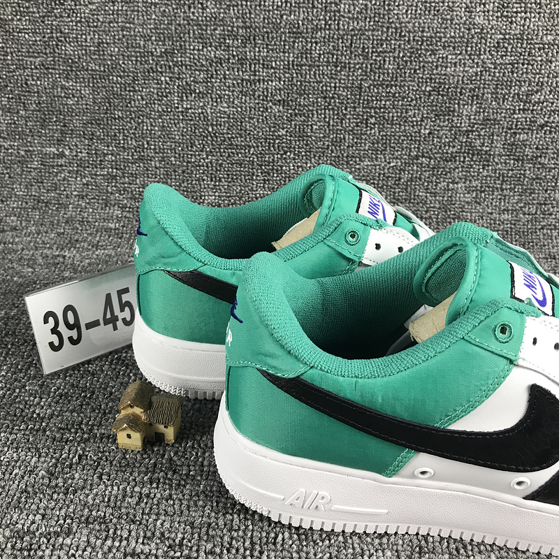nike air force 1 - Blanco Negro Celeste
