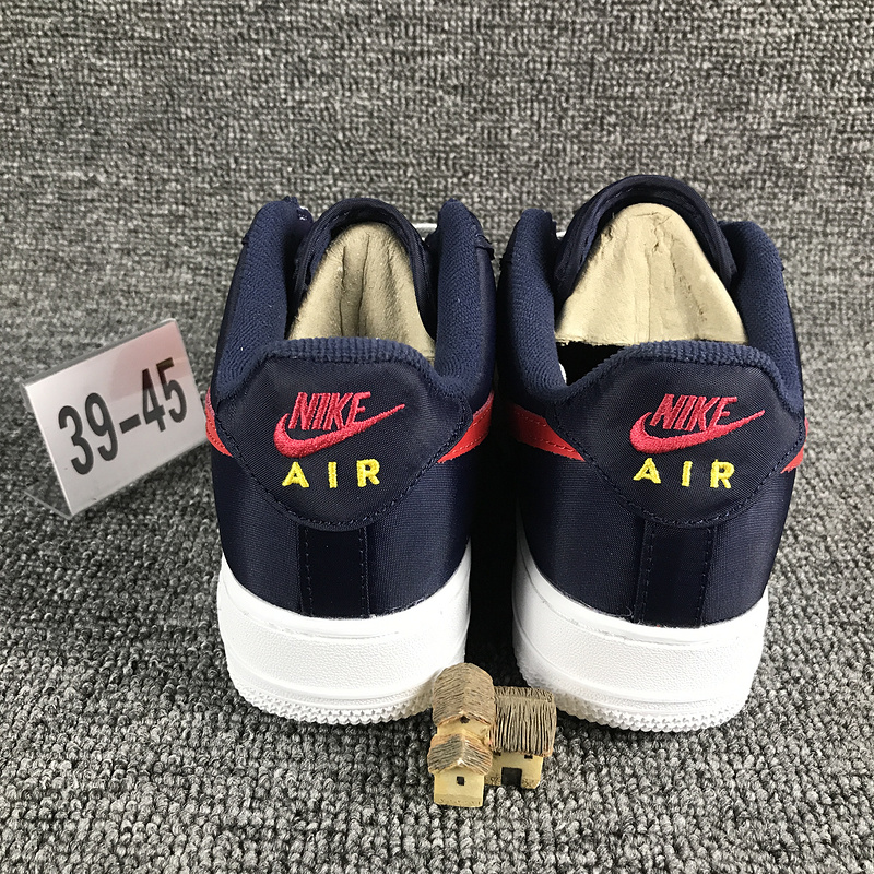 nike air force 1 - Blanco Rojo Azul