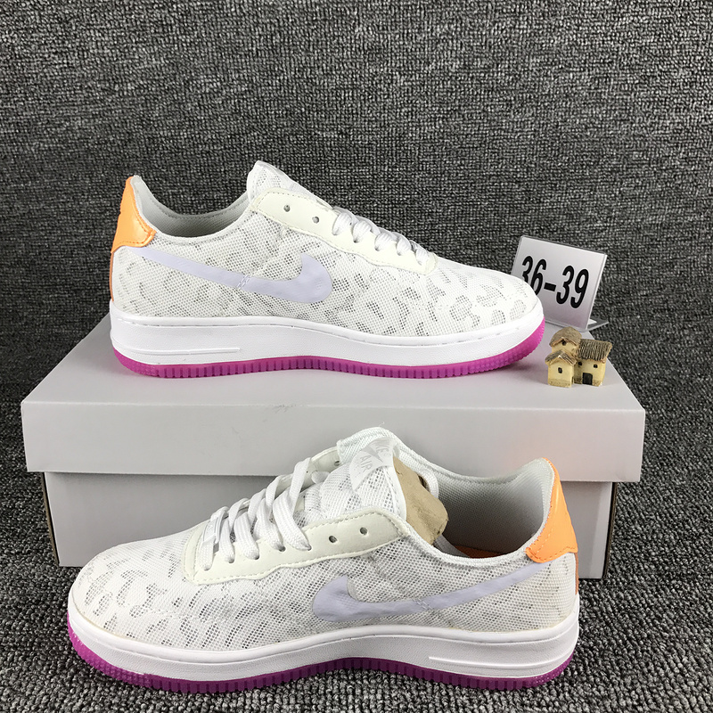 nike air force 1 - Blanco Morado