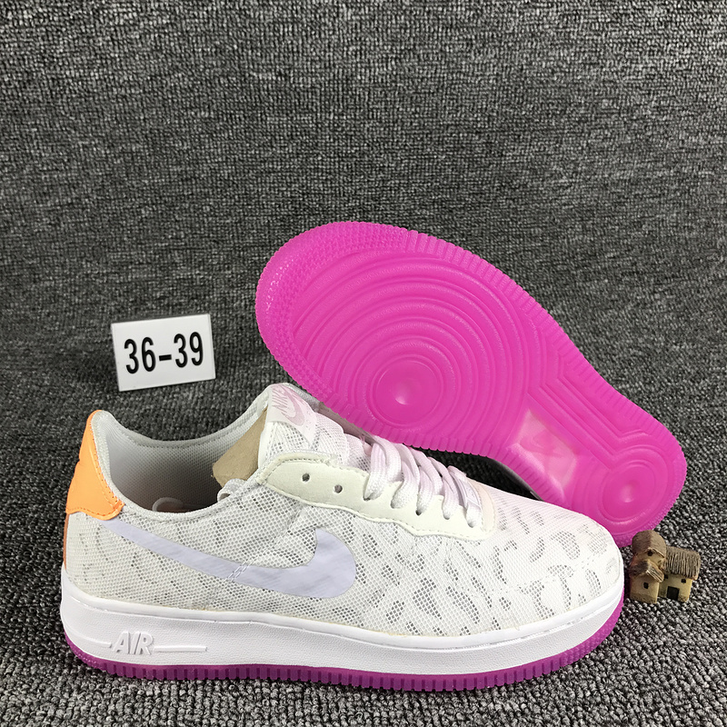nike air force 1 - Blanco Morado