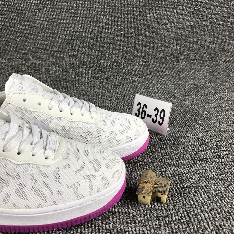 nike air force 1 - Blanco Morado