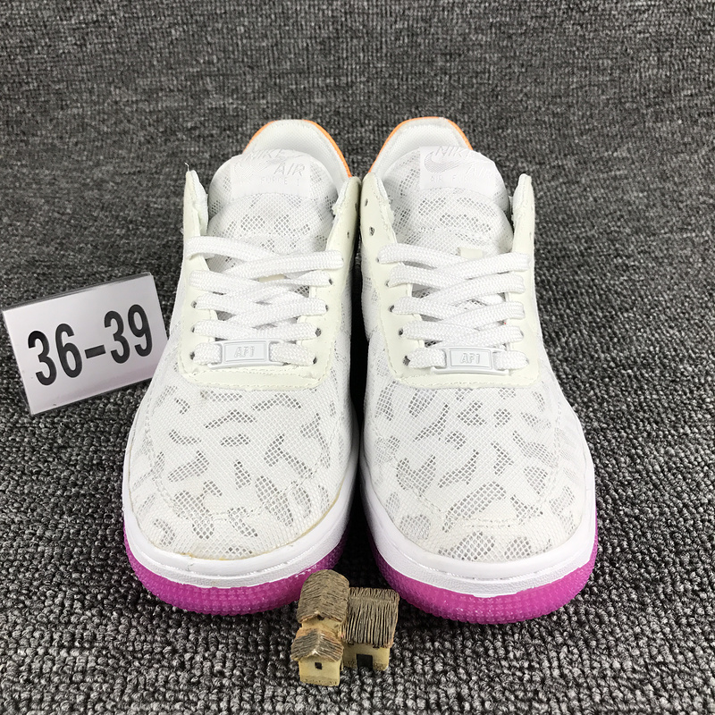 nike air force 1 - Blanco Morado