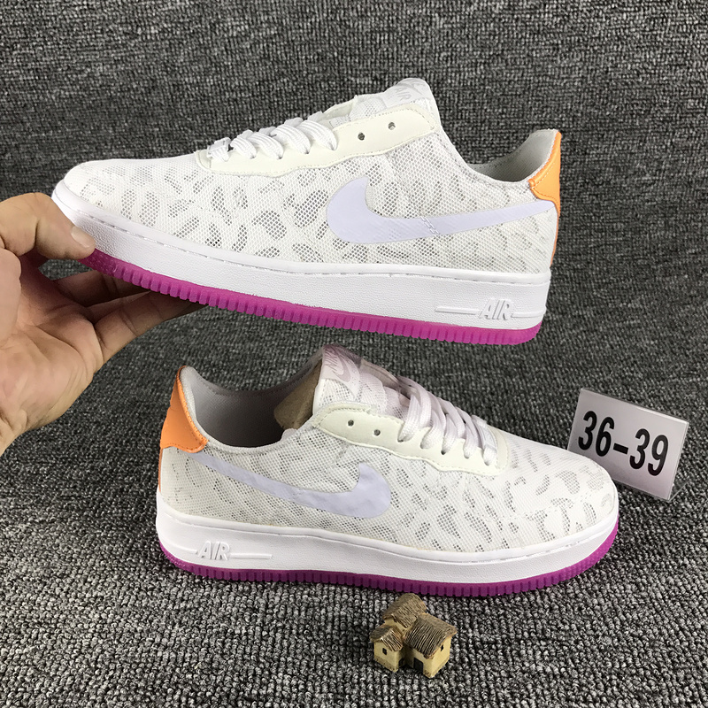 nike air force 1 - Blanco Morado