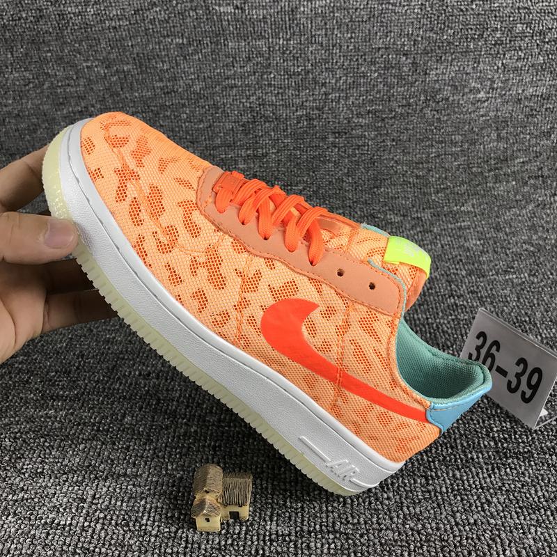 nike air force 1 - Naranjo Celeste