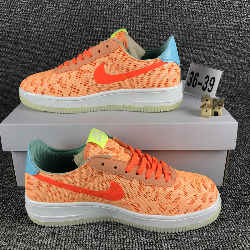 nike air force 1 - Naranjo Celeste
