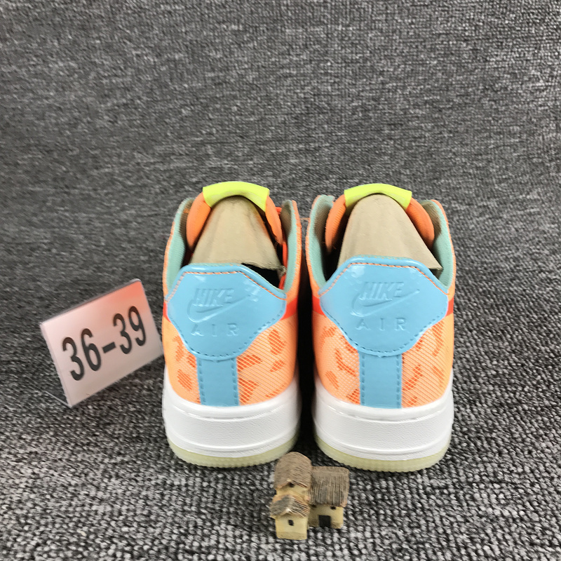 nike air force 1 - Naranjo Celeste