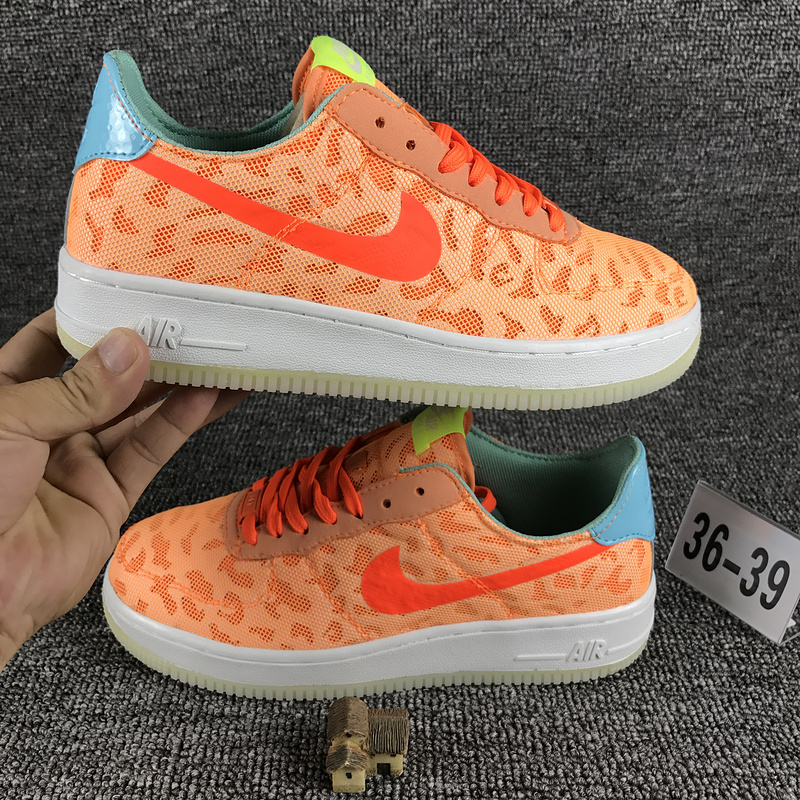 nike air force 1 - Naranjo Celeste