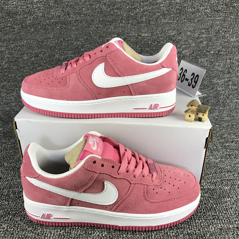 nike air force 1 - Rosado Blanco