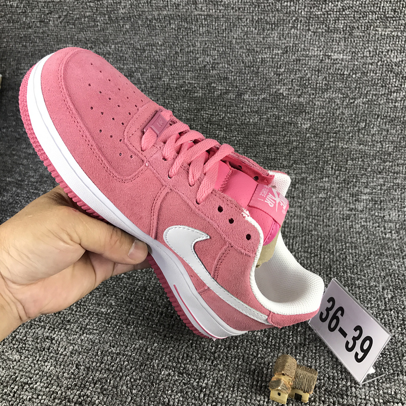 nike air force 1 - Rosado Blanco