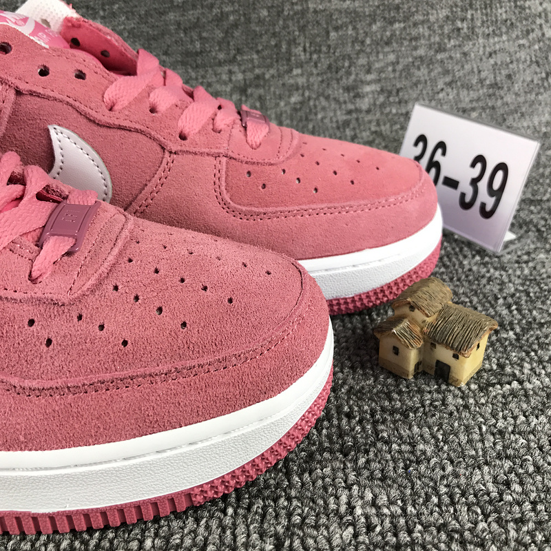nike air force 1 - Rosado Blanco