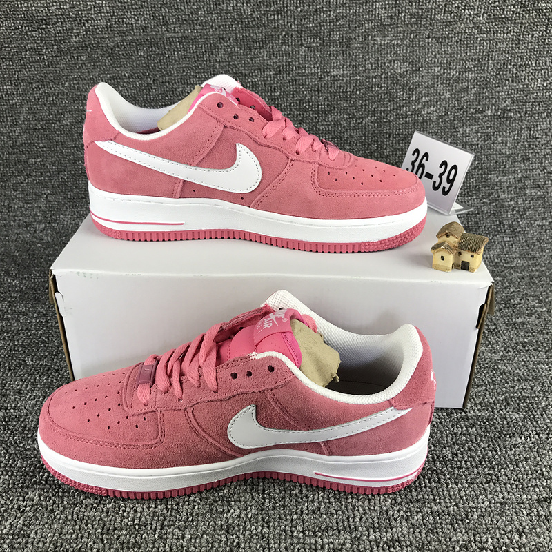 nike air force 1 - Rosado Blanco