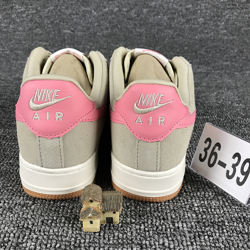 nike air force 1 - Gris Rosado