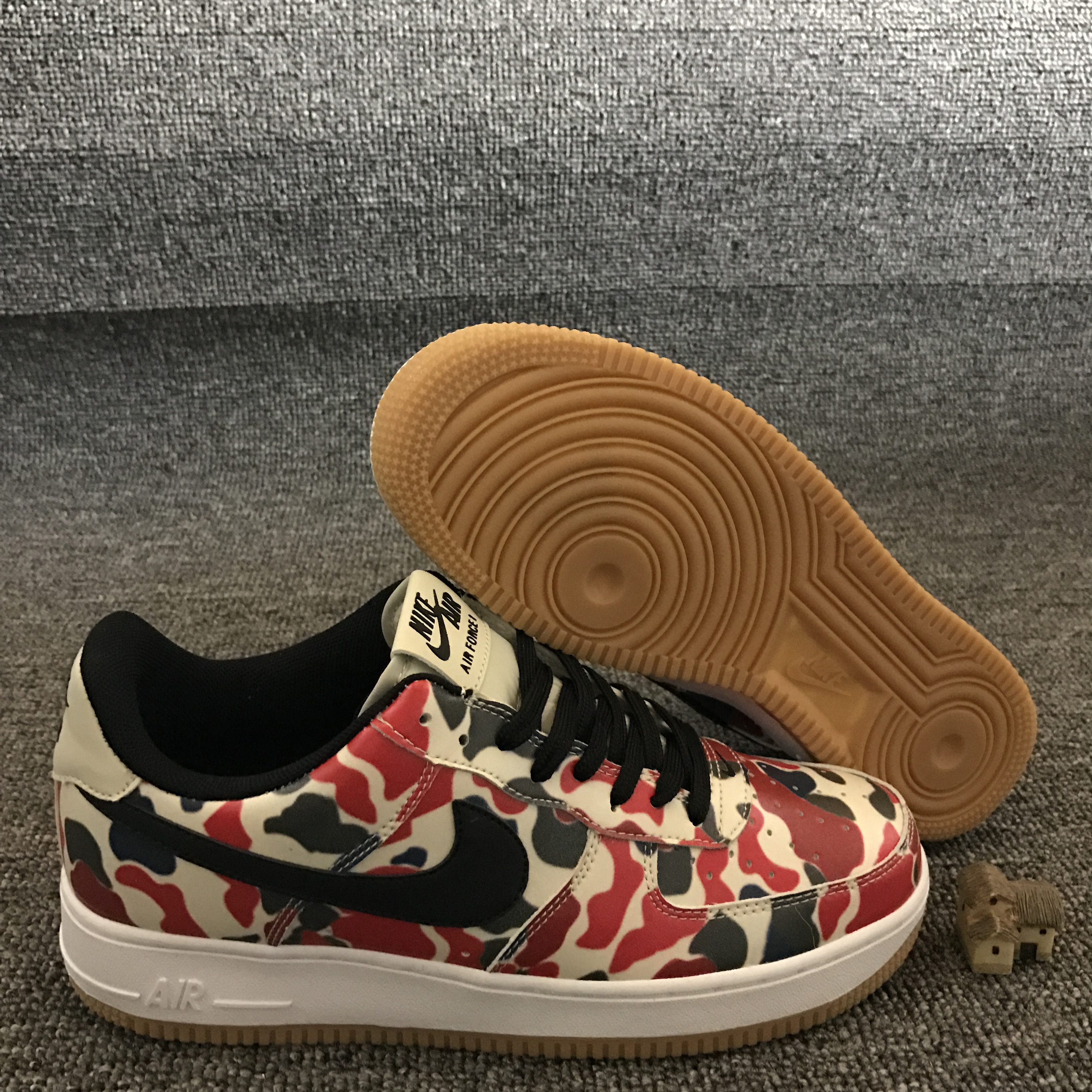 nike air force 1 - Vainilla Negro Arcoiris