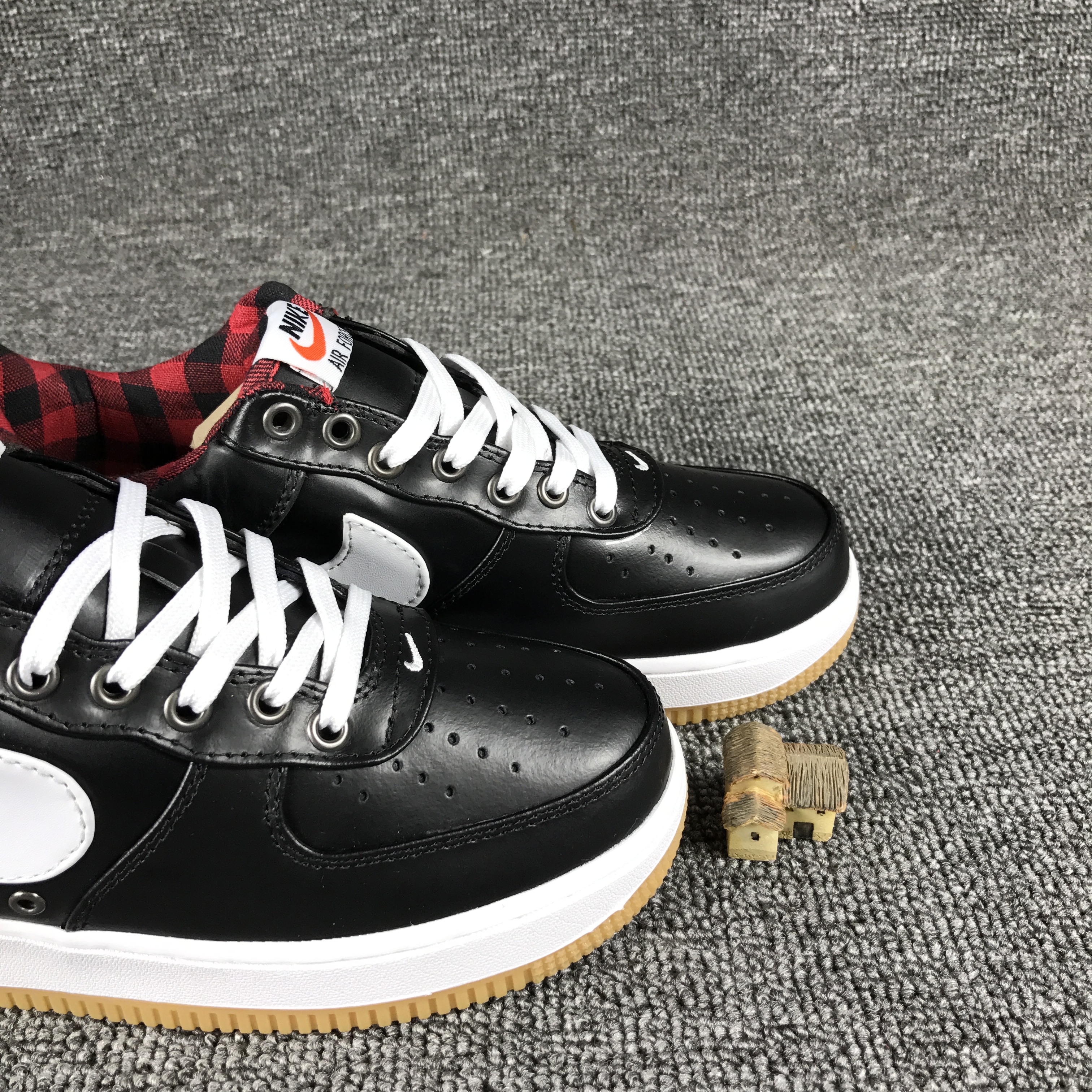 nike air force 1 - Negro Blanco