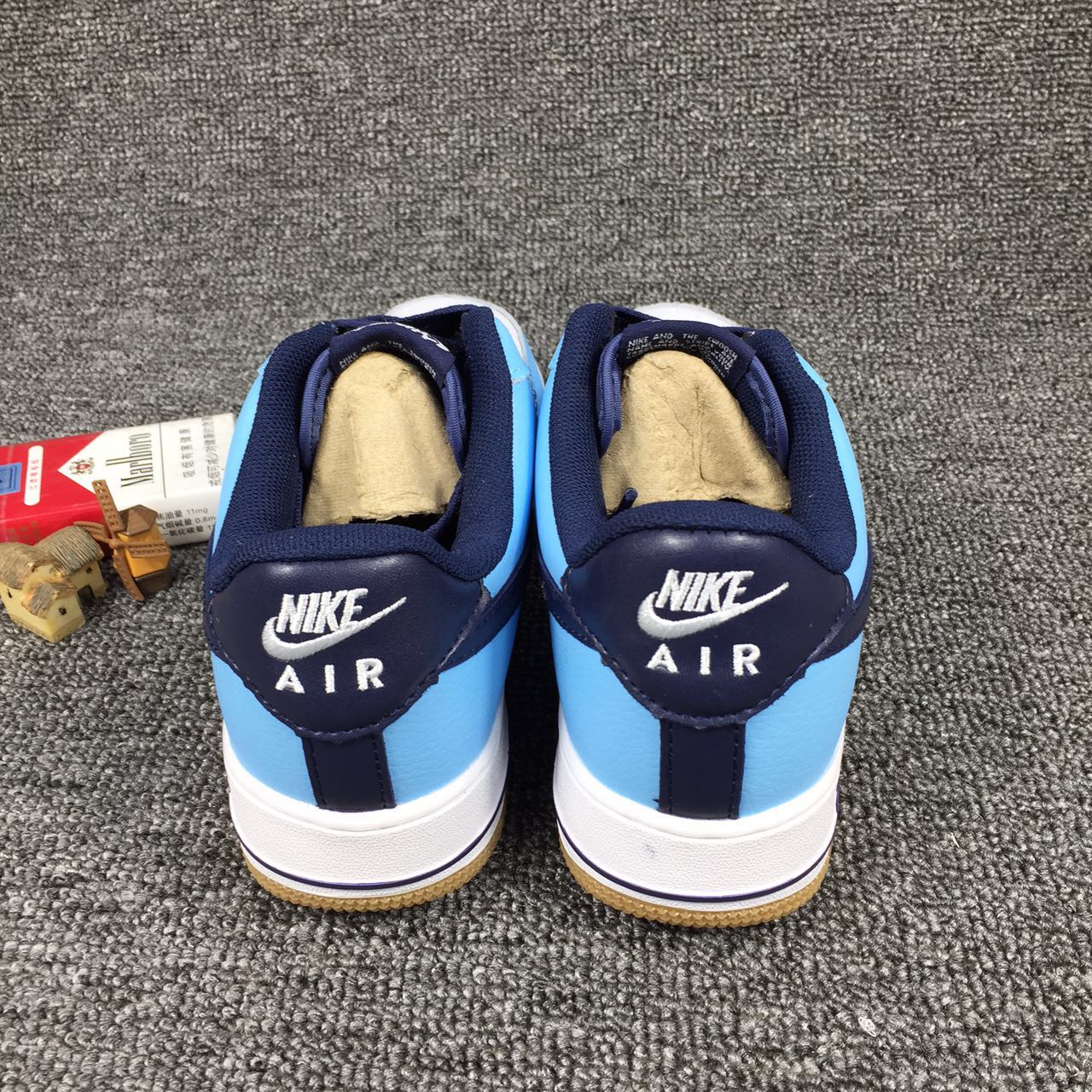 nike air force 1 - Celeste Azul Blanco